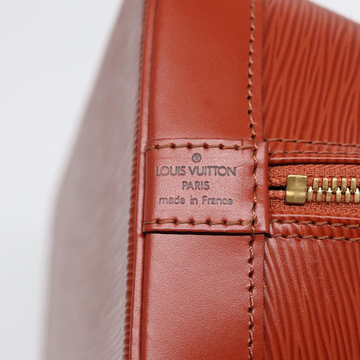 LOUIS VUITTON Epi Alma Hand Bag Brown M5214D LV 84269
