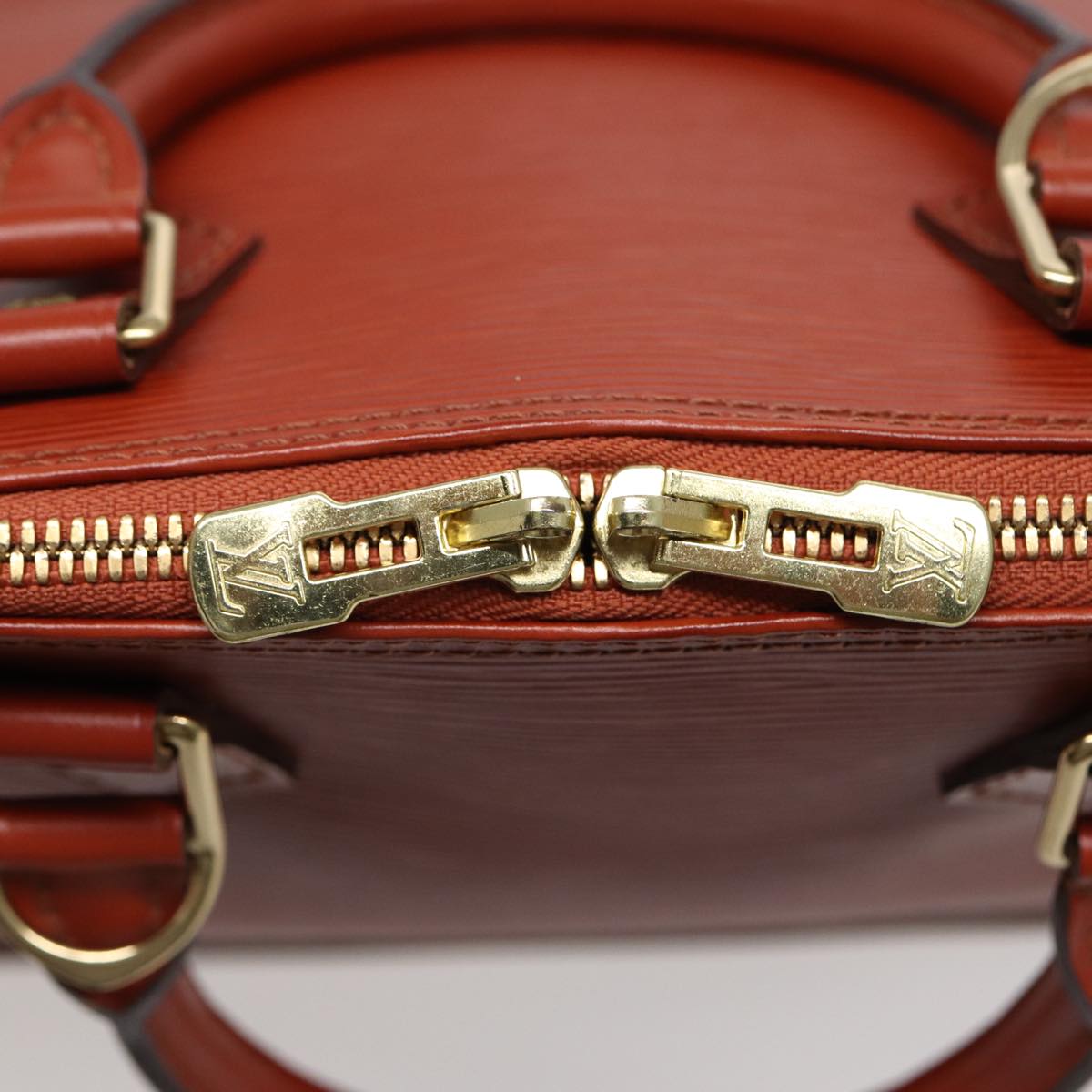 LOUIS VUITTON Epi Alma Hand Bag Brown M5214D LV 84269
