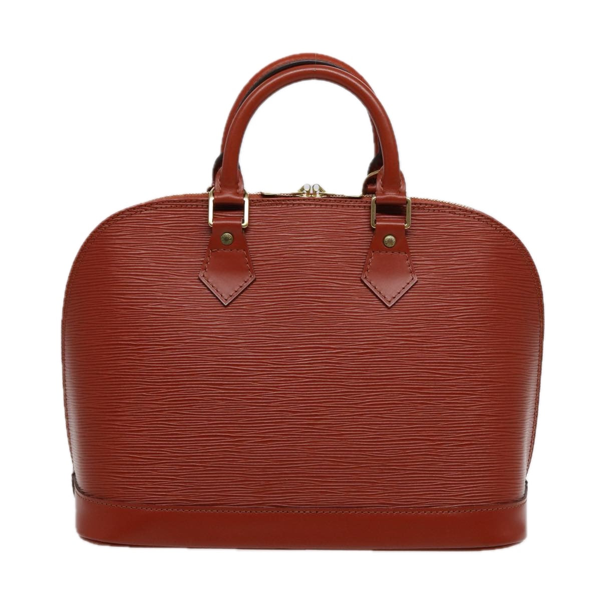 LOUIS VUITTON Epi Alma Hand Bag Brown M5214D LV 84269