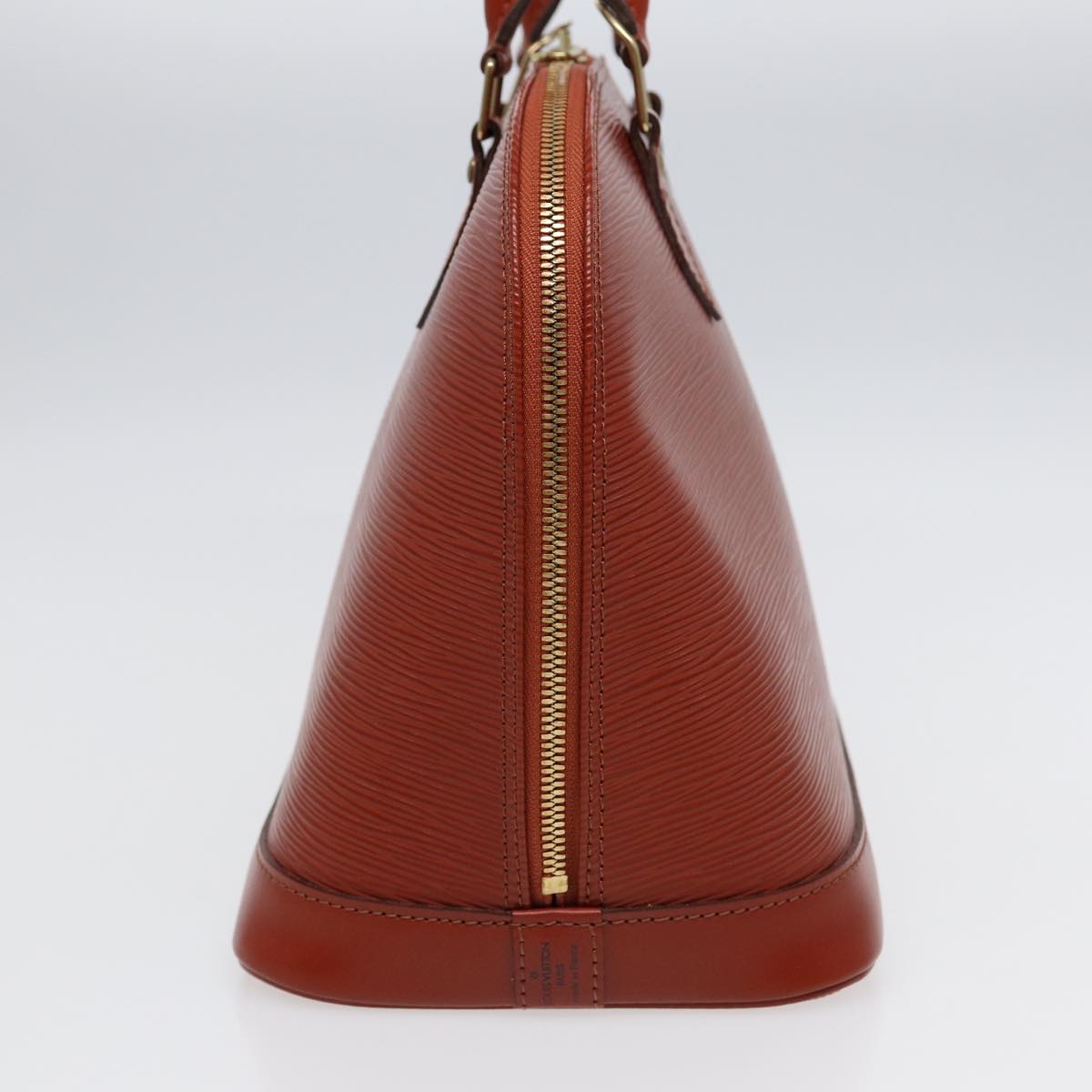 LOUIS VUITTON Epi Alma Hand Bag Brown M5214D LV 84269