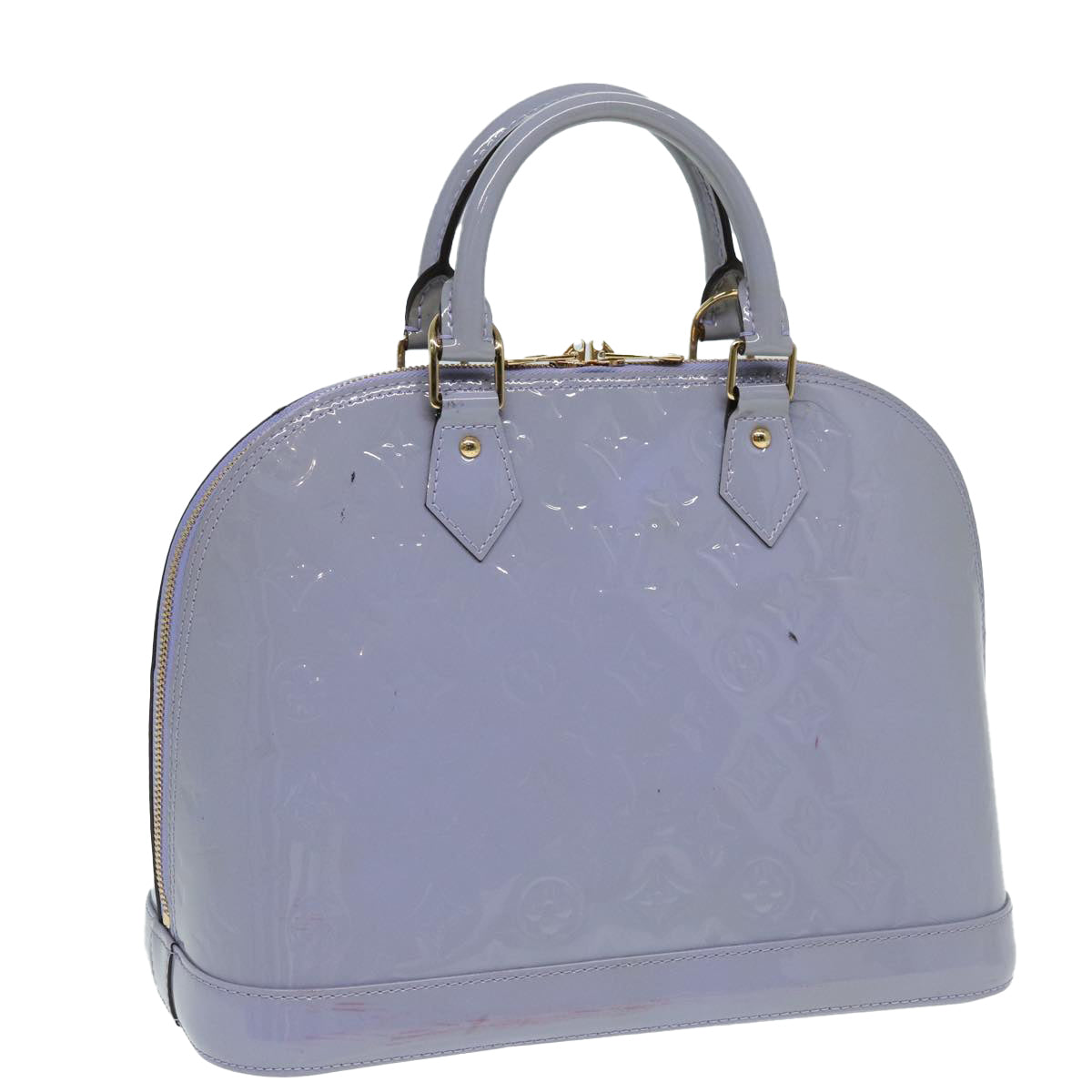 LOUIS VUITTON Monogram Vernis Alma PM Hand Bag Lavande LV 84271