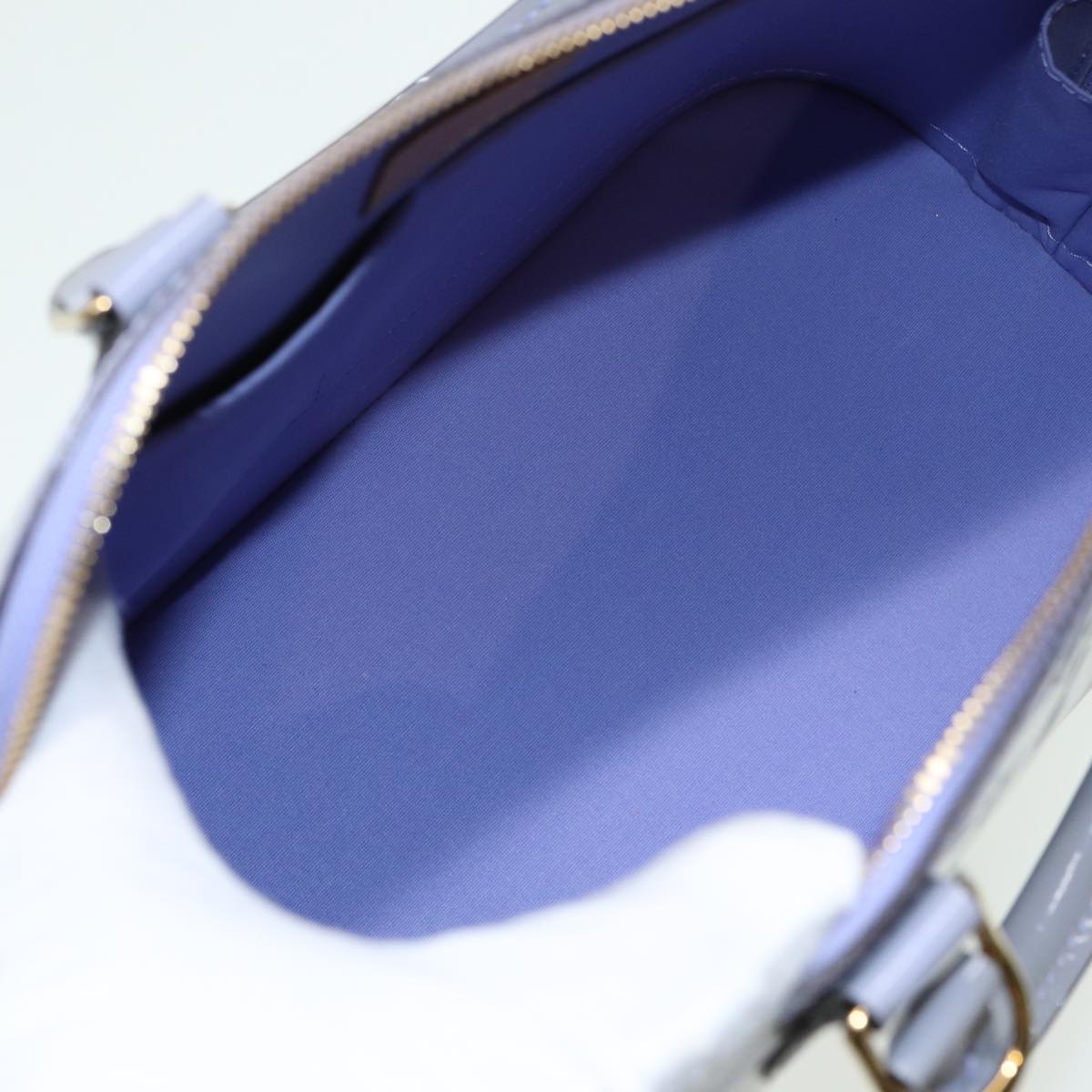 LOUIS VUITTON Monogram Vernis Alma PM Hand Bag Lavande LV 84271