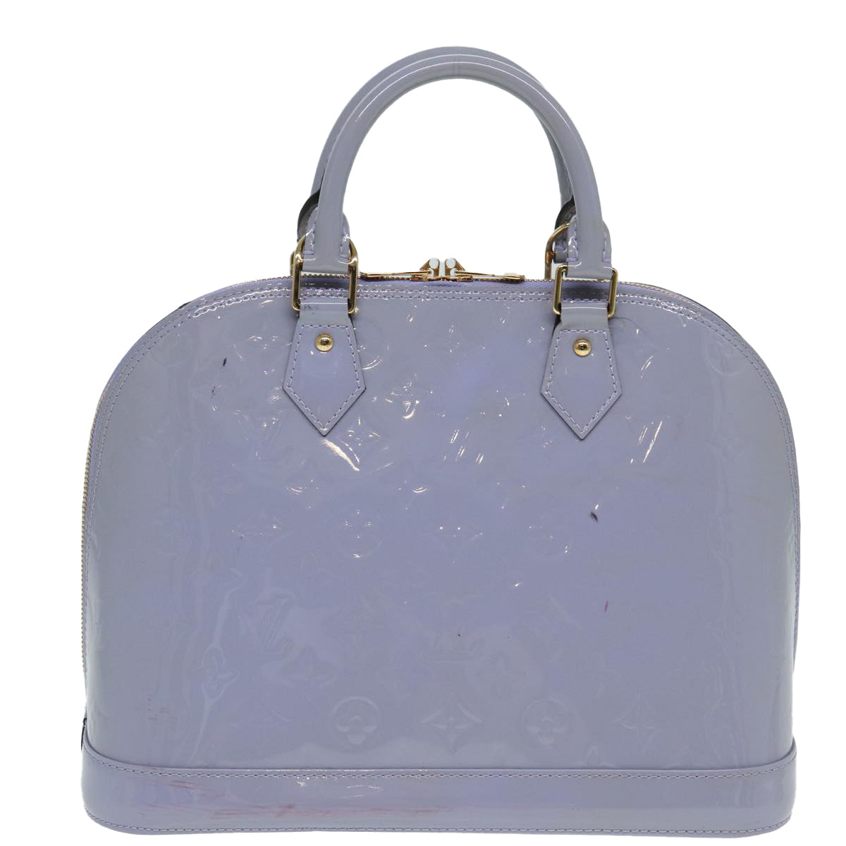 LOUIS VUITTON Monogram Vernis Alma PM Hand Bag Lavande LV 84271