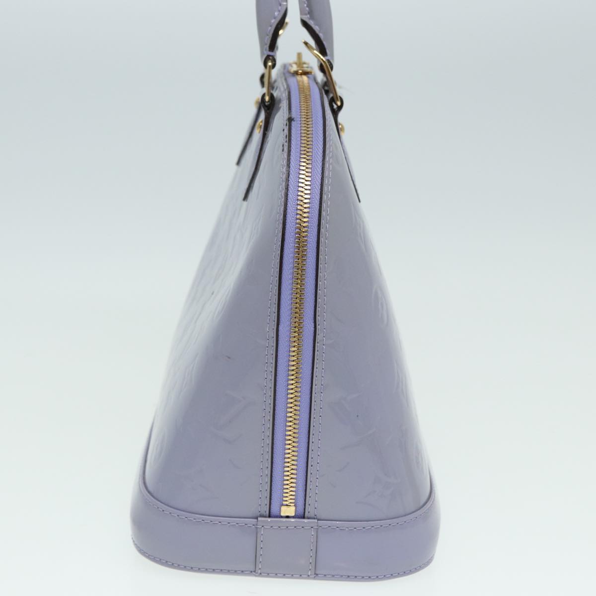 LOUIS VUITTON Monogram Vernis Alma PM Hand Bag Lavande LV 84271