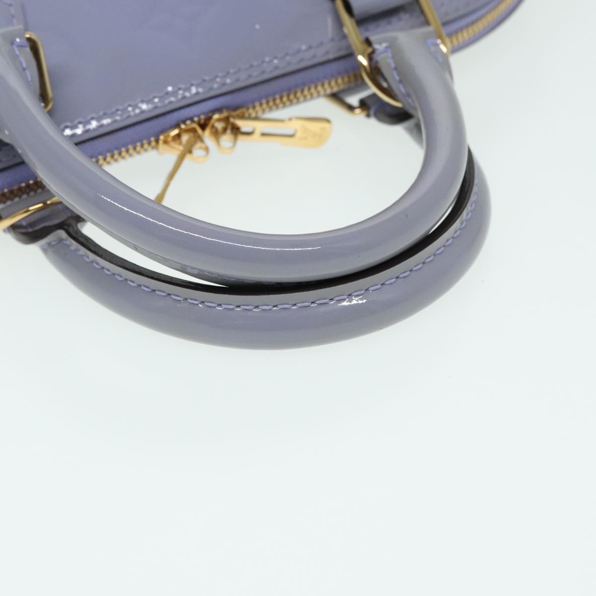 LOUIS VUITTON Monogram Vernis Alma PM Hand Bag Lavande LV 84271