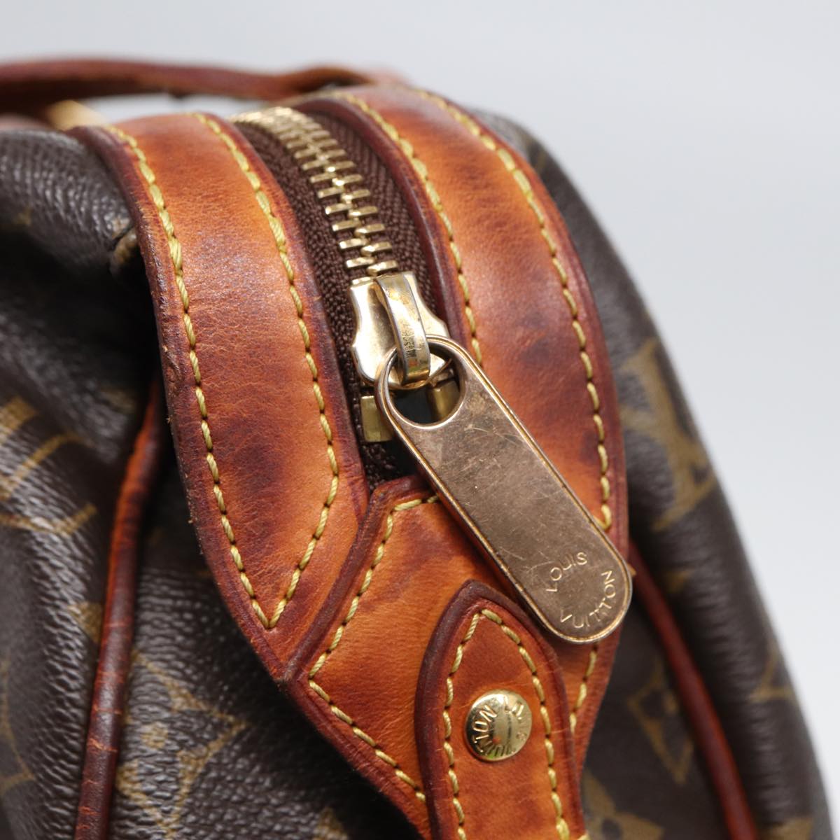 LOUIS VUITTON Monogram Stresa PM Tote Bag N42220 LV 84276