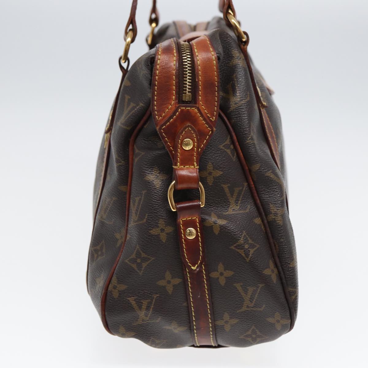 LOUIS VUITTON Monogram Stresa PM Tote Bag N42220 LV 84276