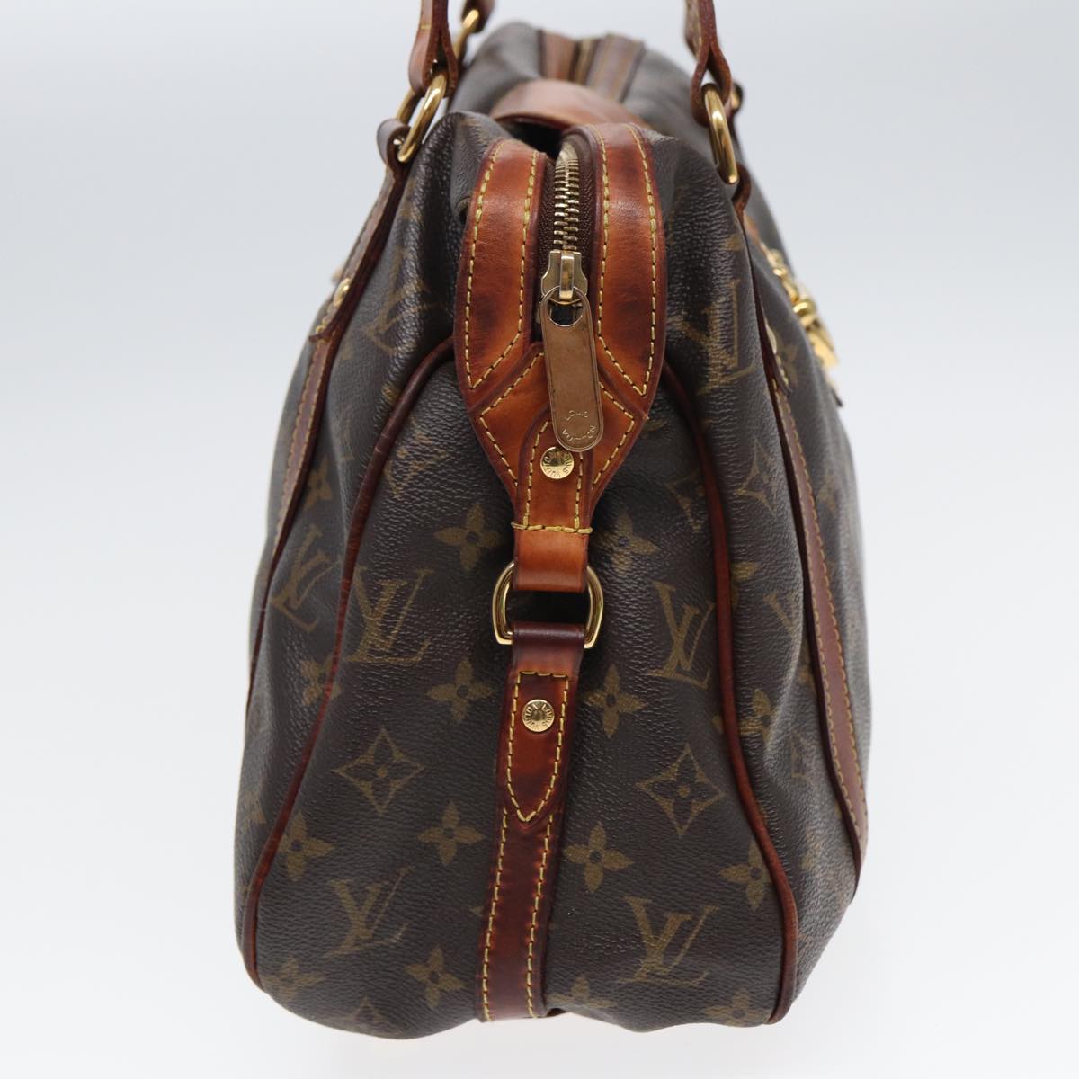 LOUIS VUITTON Monogram Stresa PM Tote Bag N42220 LV 84276