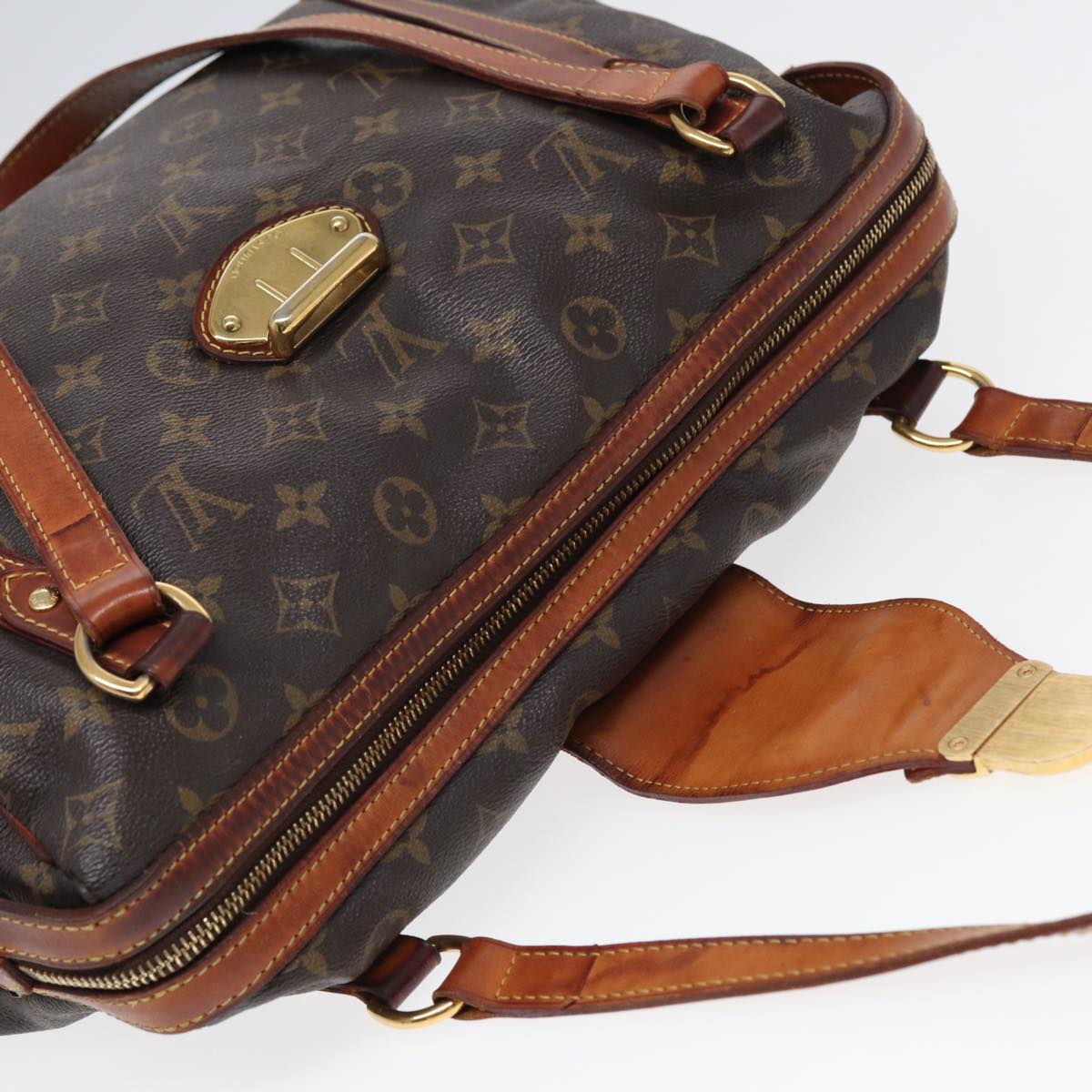 LOUIS VUITTON Monogram Stresa PM Tote Bag N42220 LV 84276