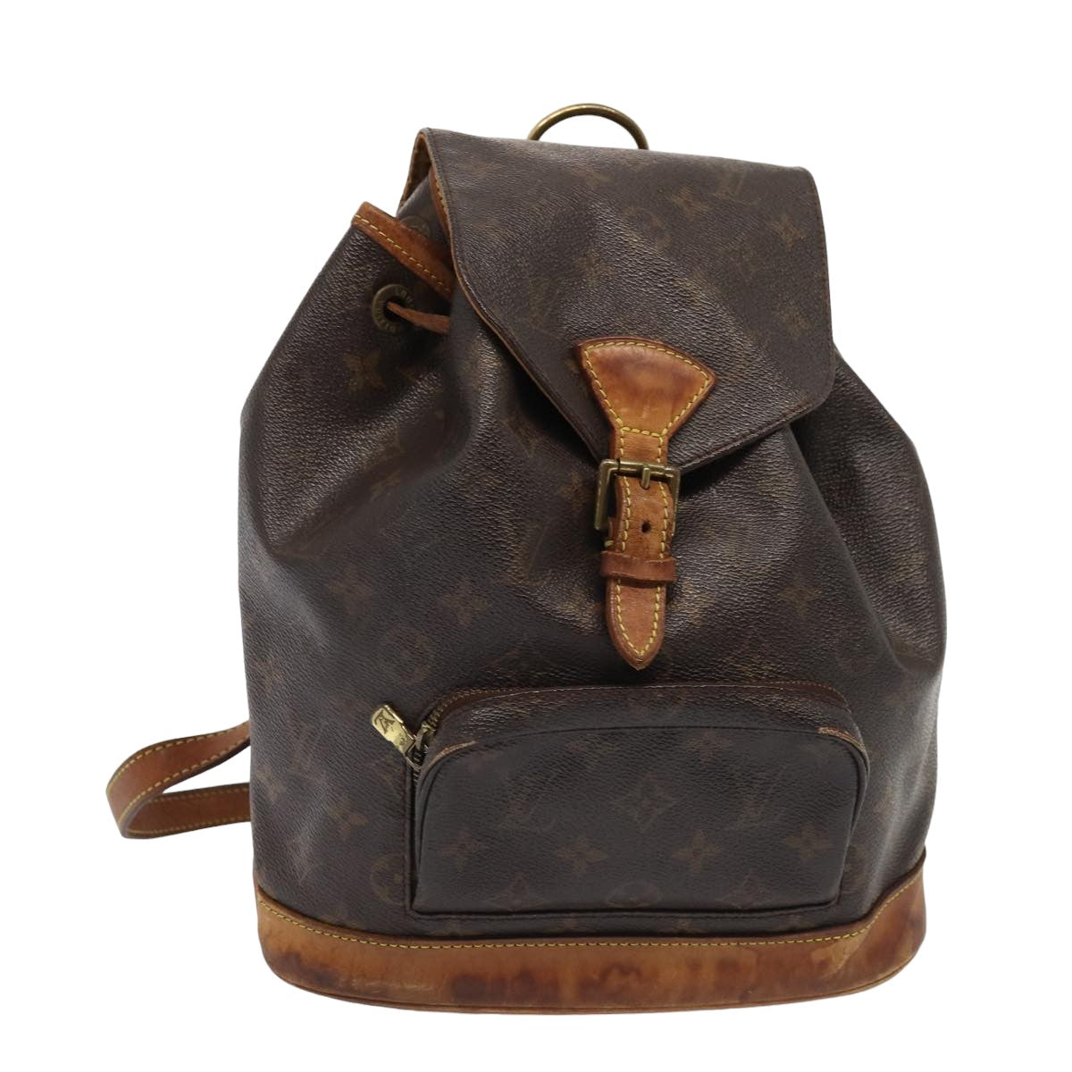 LOUIS VUITTON Monogram Montsouris MM Backpack M51136 LV 84279