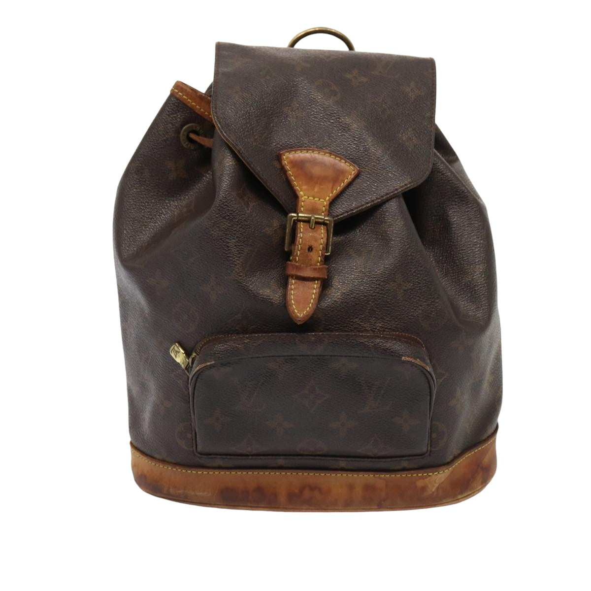 LOUIS VUITTON Monogram Montsouris MM Backpack M51136 LV 84279
