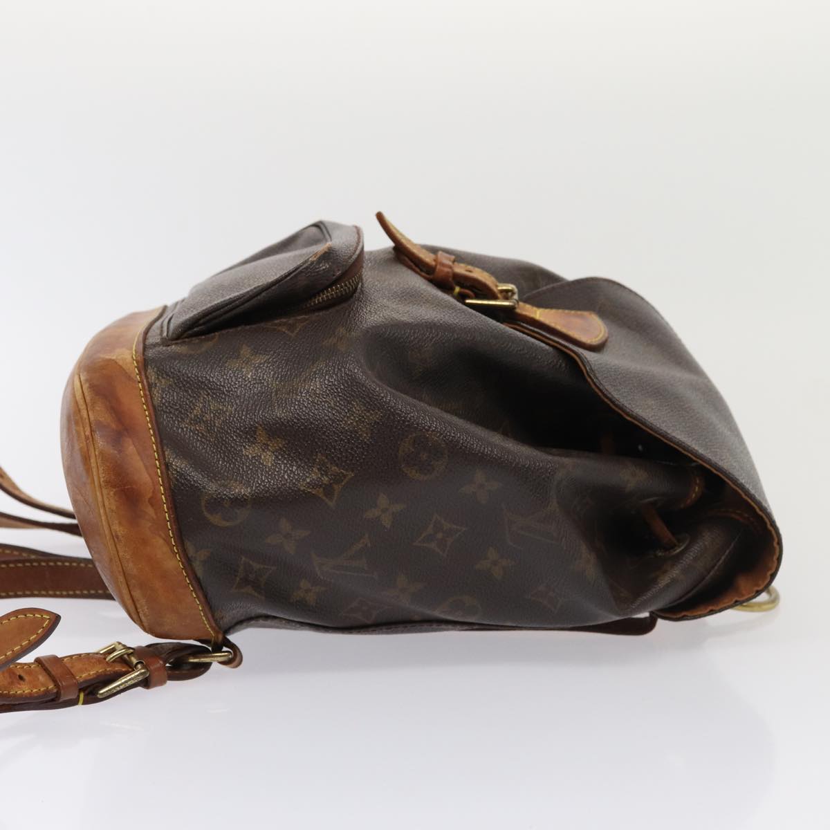 LOUIS VUITTON Monogram Montsouris MM Backpack M51136 LV 84279