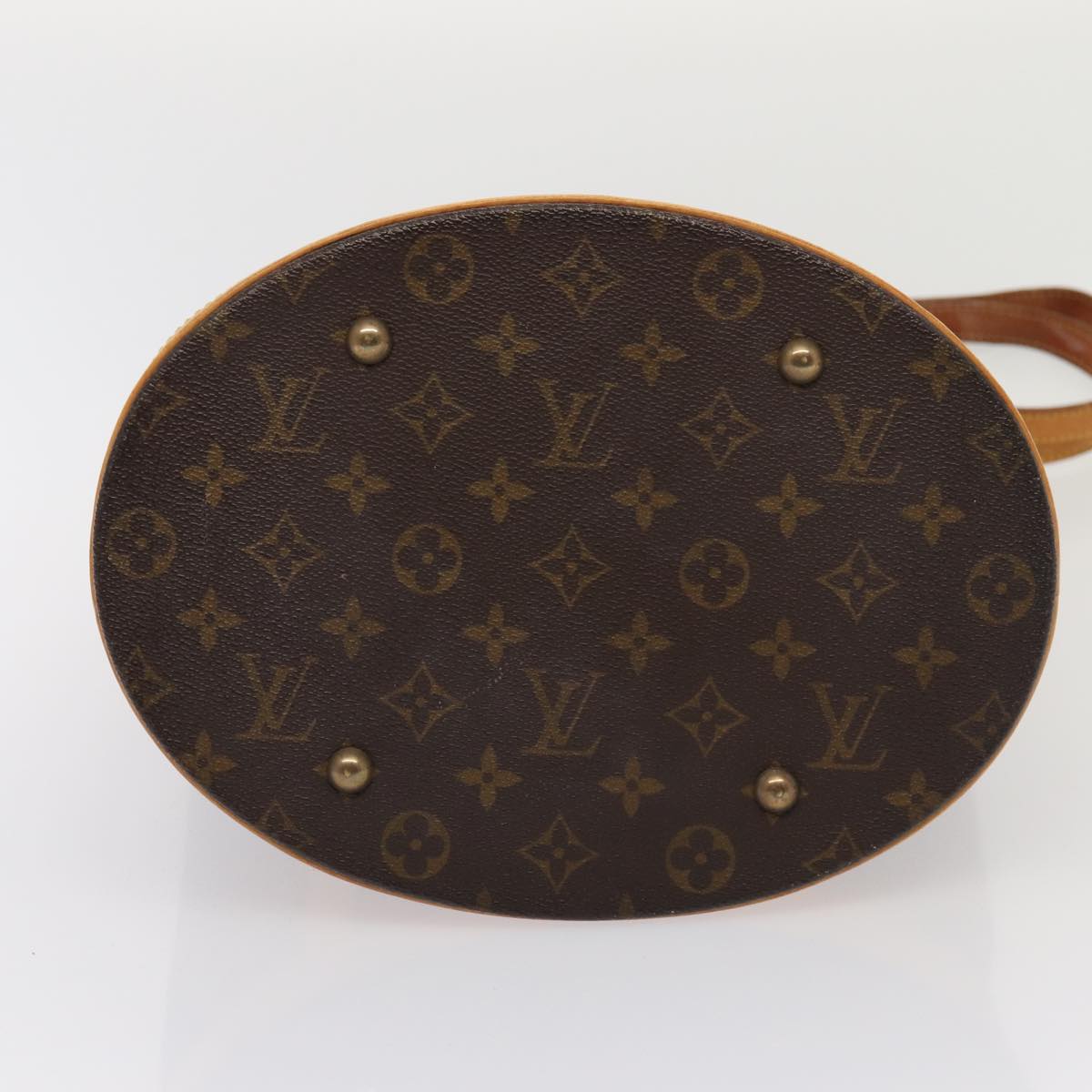 LOUIS VUITTON Monogram Bucket GM Shoulder Bag M42236 LV 84281