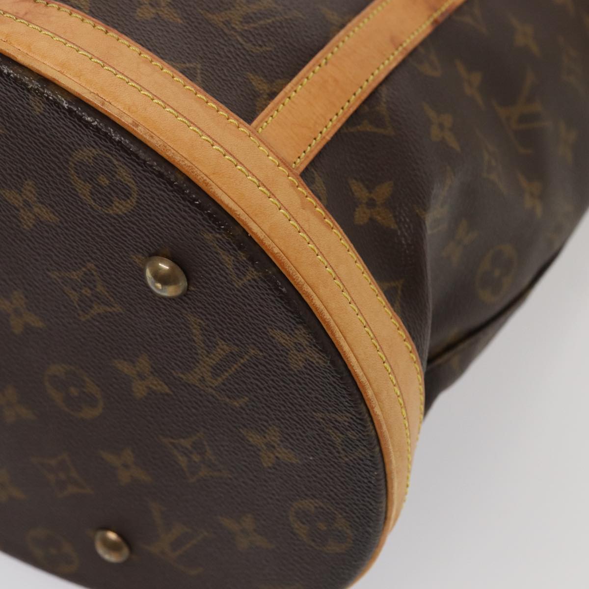 LOUIS VUITTON Monogram Bucket GM Shoulder Bag M42236 LV 84281