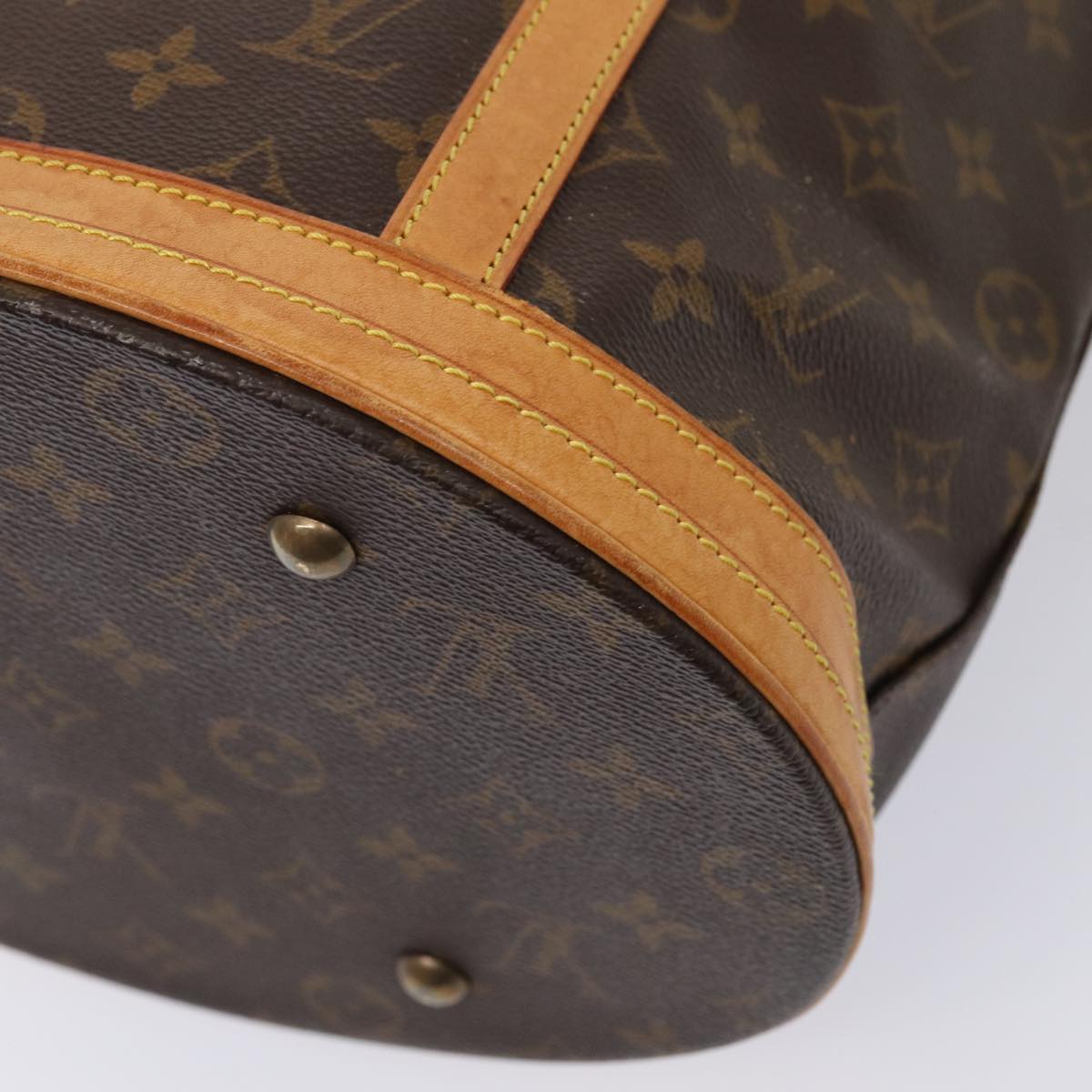 LOUIS VUITTON Monogram Bucket GM Shoulder Bag M42236 LV 84281