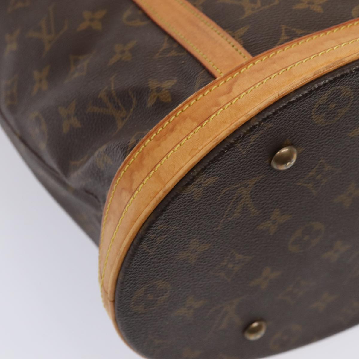 LOUIS VUITTON Monogram Bucket GM Shoulder Bag M42236 LV 84281
