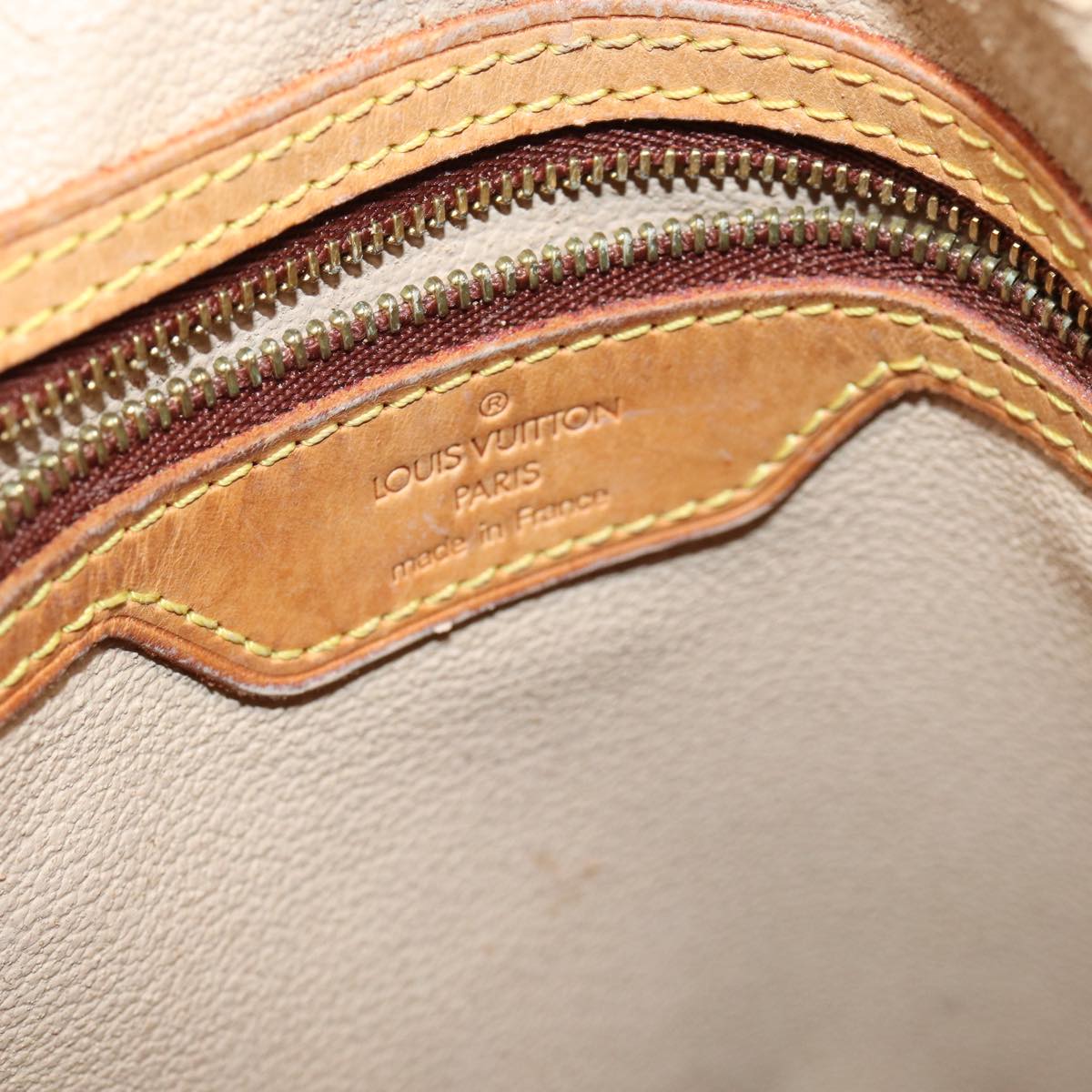 LOUIS VUITTON Monogram Bucket GM Shoulder Bag M42236 LV 84281