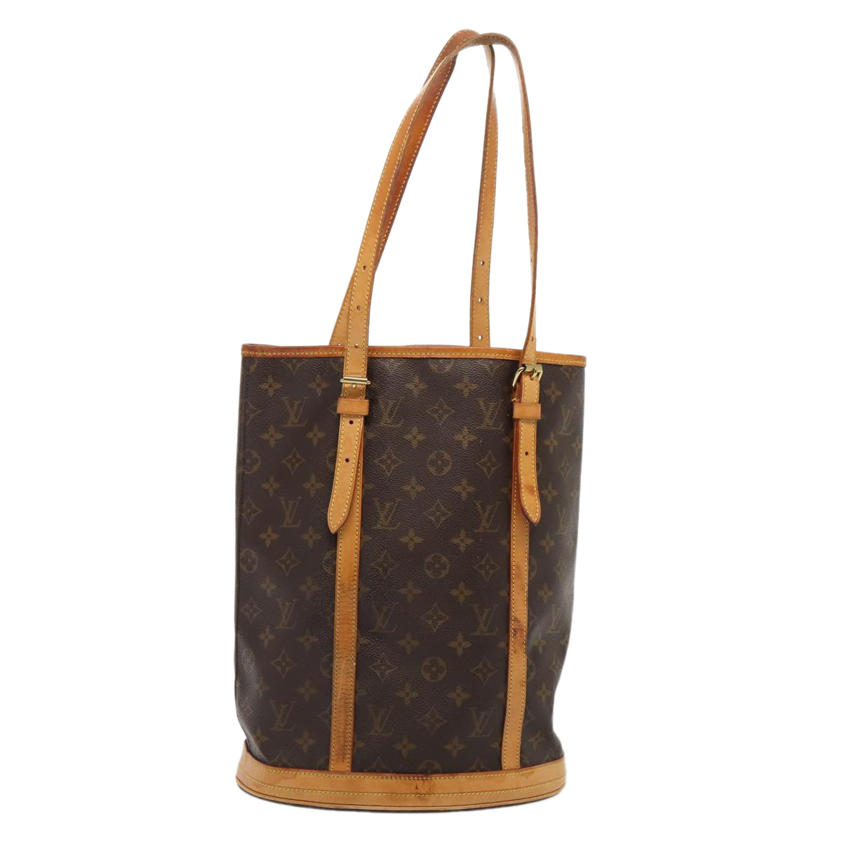 LOUIS VUITTON Monogram Bucket GM Shoulder Bag M42236 LV 84281