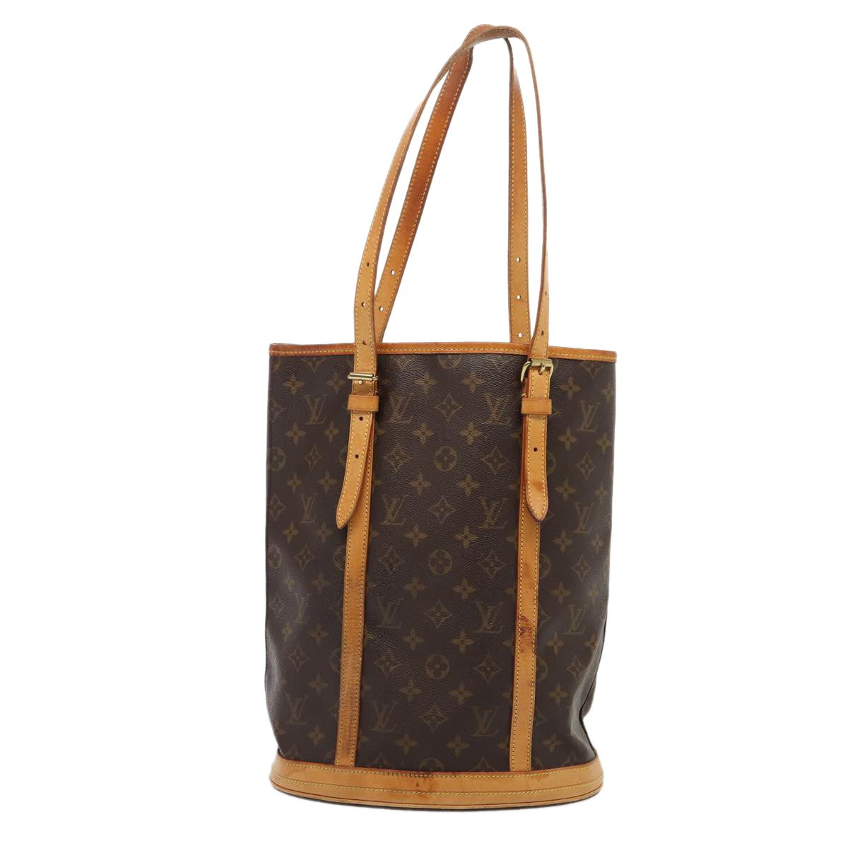 LOUIS VUITTON Monogram Bucket GM Shoulder Bag M42236 LV 84281