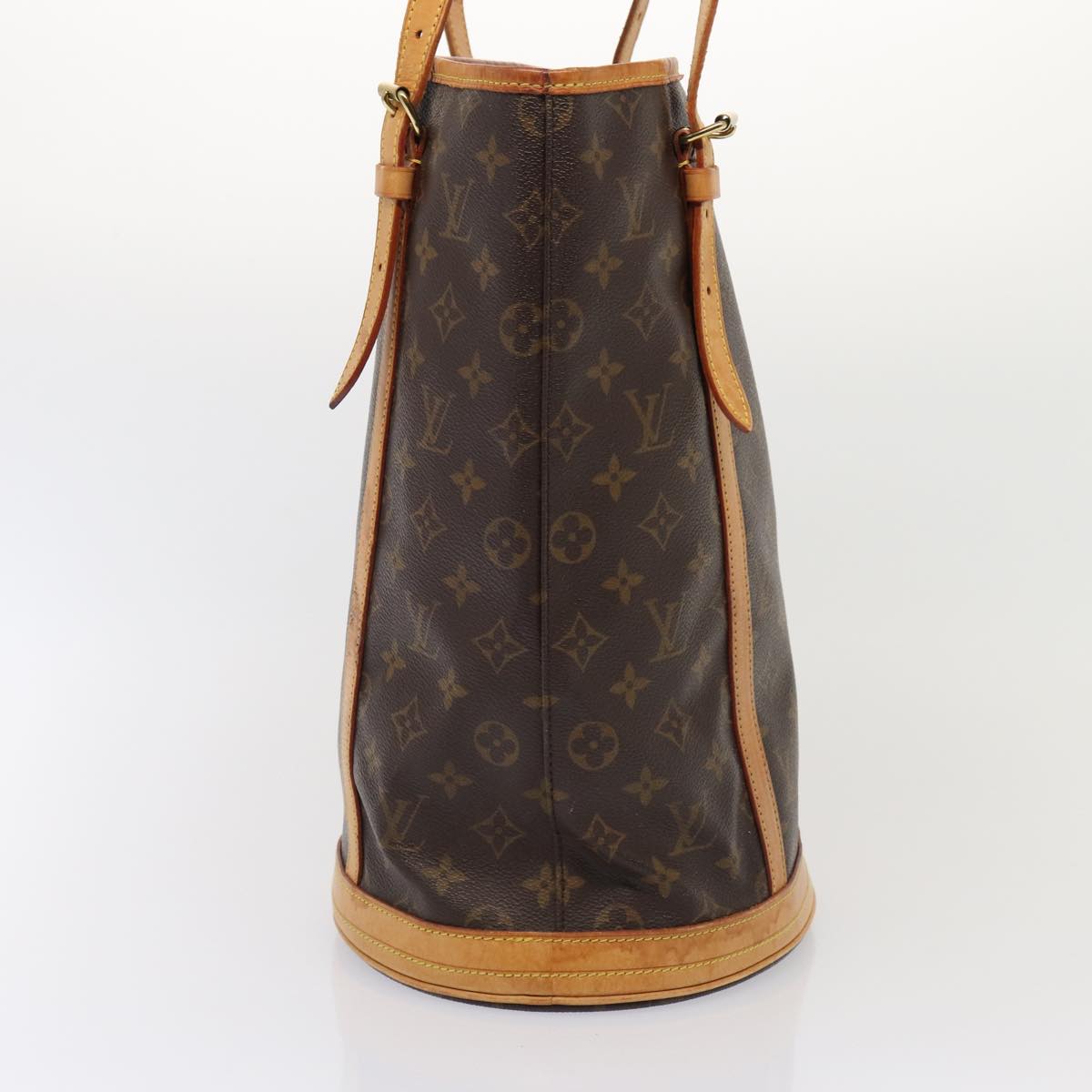 LOUIS VUITTON Monogram Bucket GM Shoulder Bag M42236 LV 84281