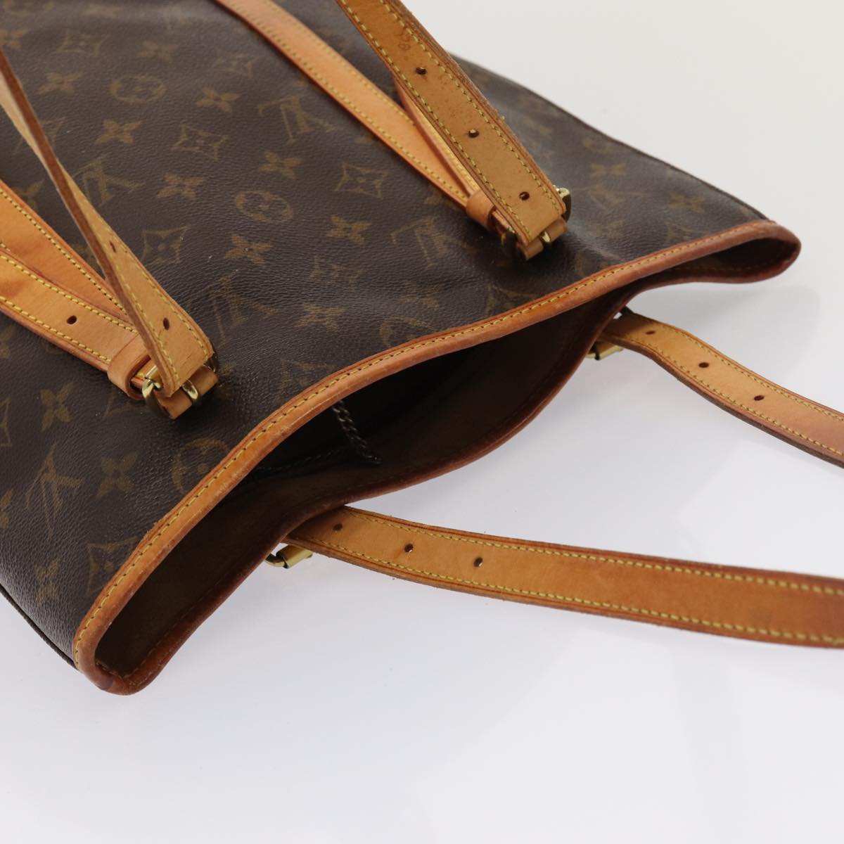 LOUIS VUITTON Monogram Bucket GM Shoulder Bag M42236 LV 84281