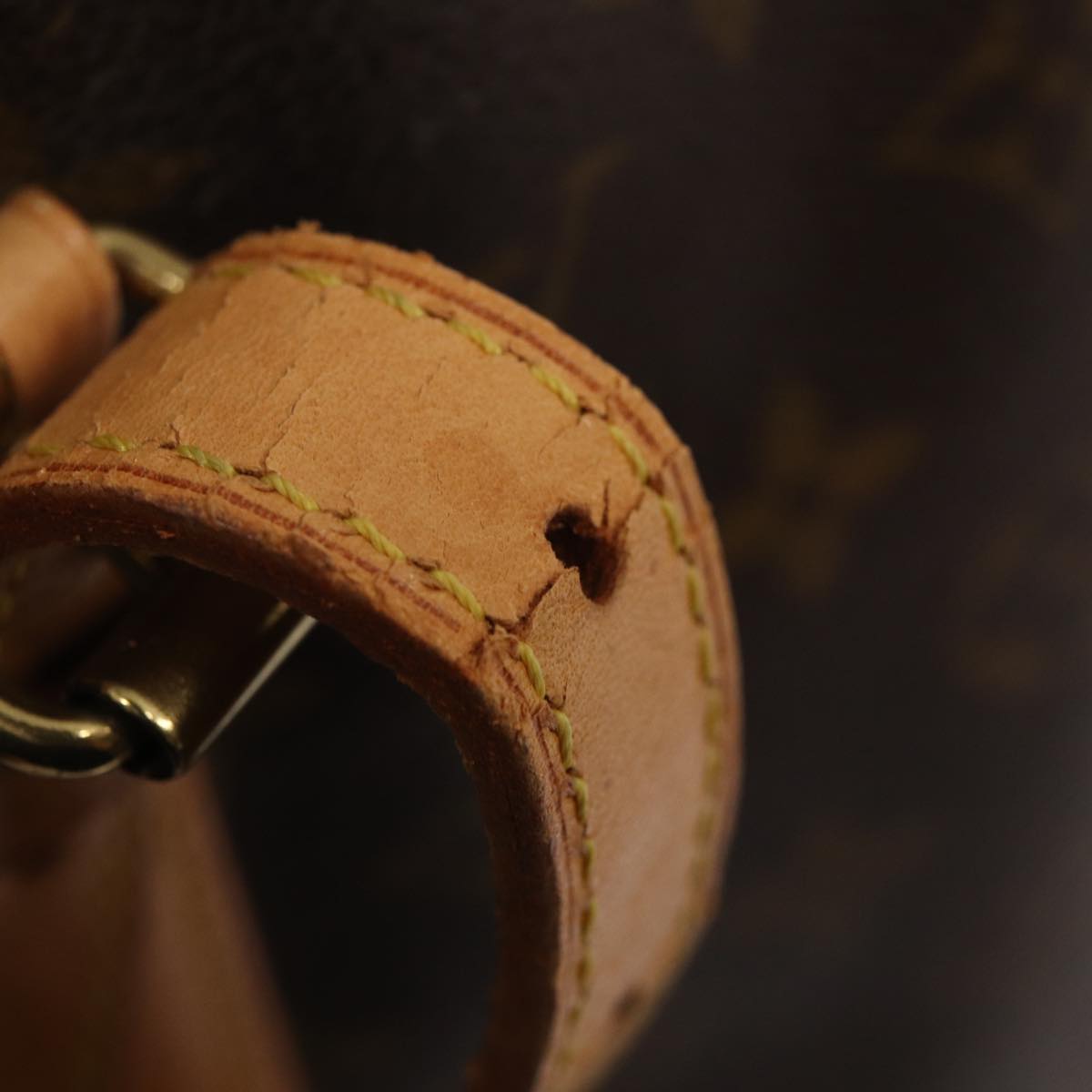 LOUIS VUITTON Monogram Bucket GM Shoulder Bag M42236 LV 84281