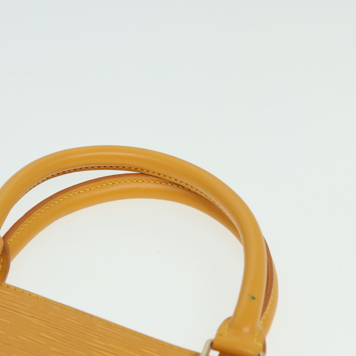 LOUIS VUITTON Epi Sac Plat Hand Bag Yellow M52079 LV 84284