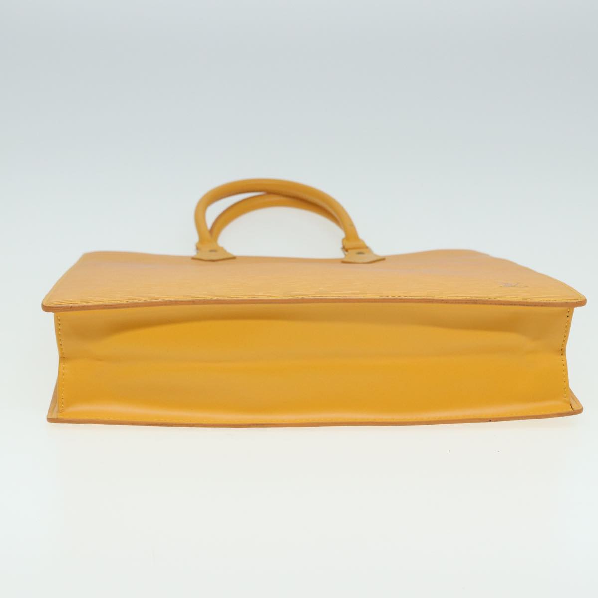 LOUIS VUITTON Epi Sac Plat Hand Bag Yellow M52079 LV 84284