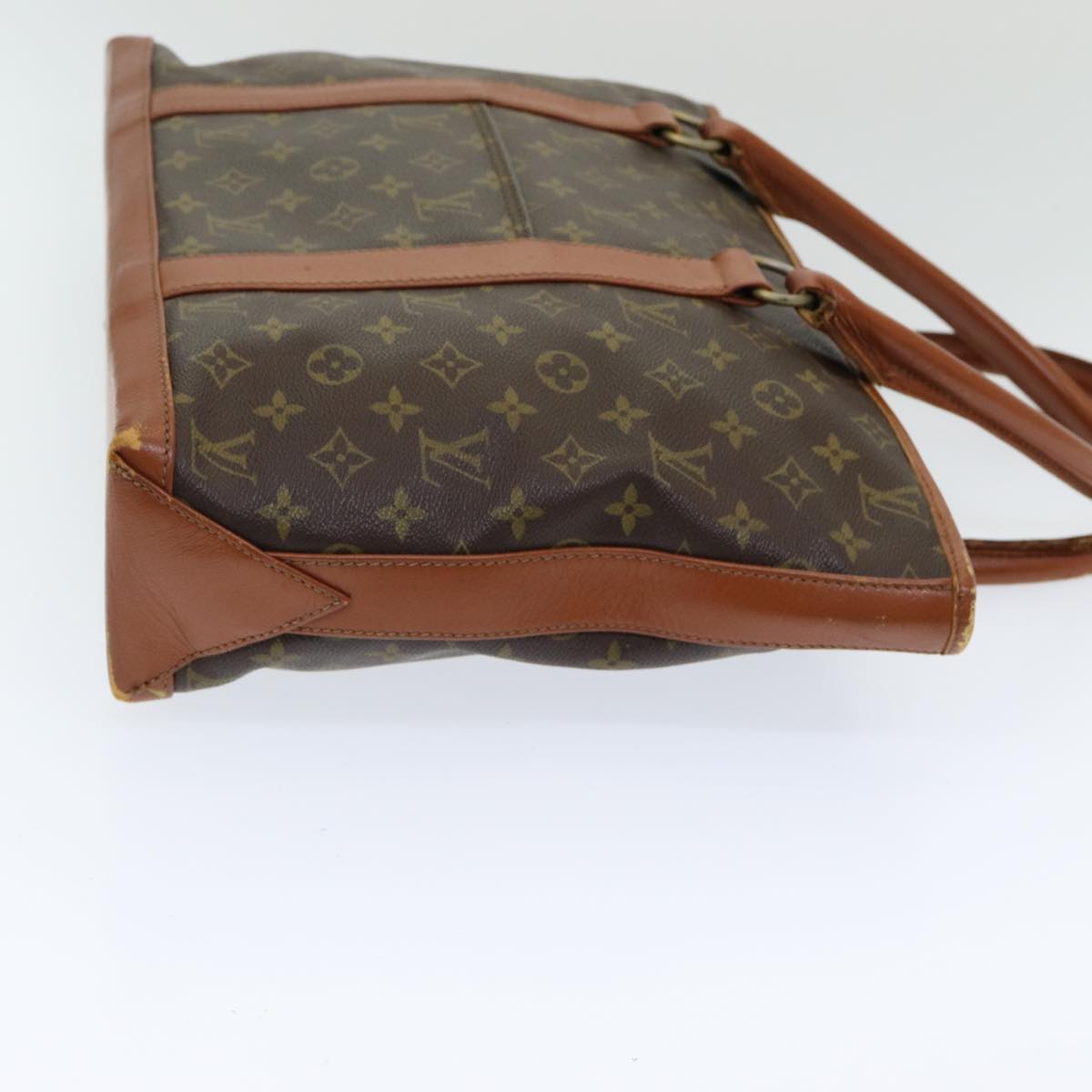 LOUIS VUITTON Monogram Sac Weekend PM Tote Bag M42425 LV 84285
