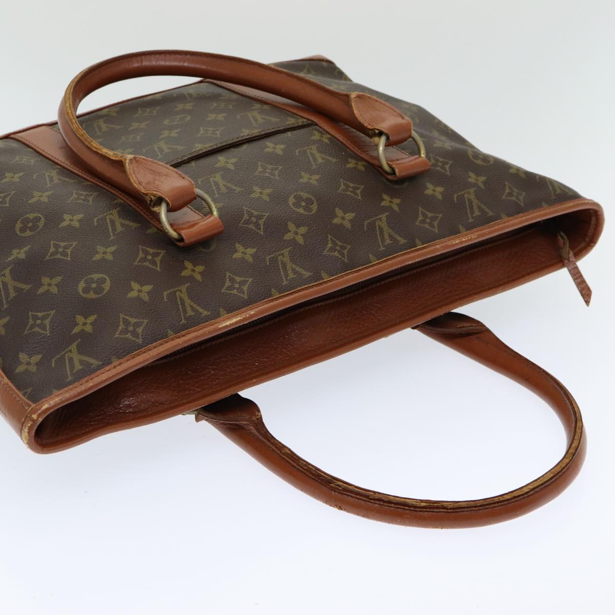 LOUIS VUITTON Monogram Sac Weekend PM Tote Bag M42425 LV 84285