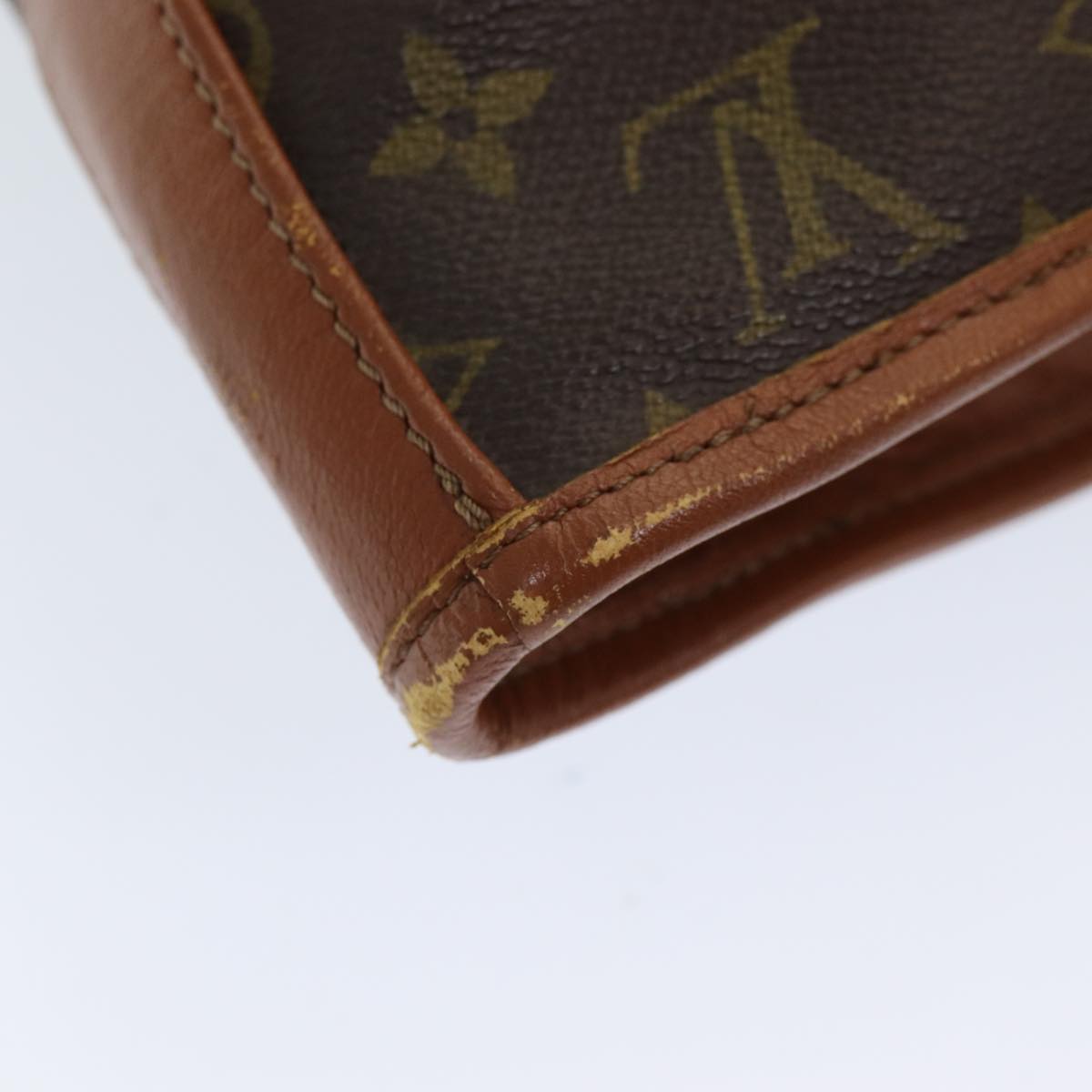 LOUIS VUITTON Monogram Sac Weekend PM Tote Bag M42425 LV 84285