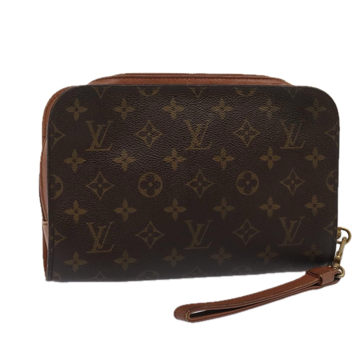 LOUIS VUITTON Monogram Orsay Clutch Bag M51790 LV 84293