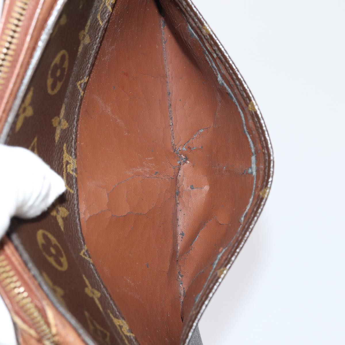 LOUIS VUITTON Monogram Orsay Clutch Bag M51790 LV 84293