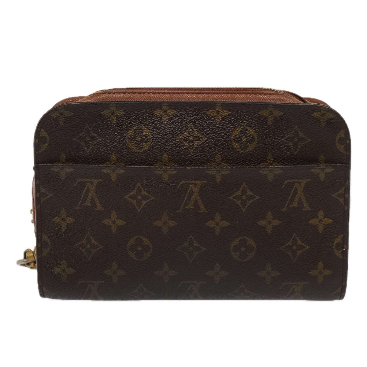 LOUIS VUITTON Monogram Orsay Clutch Bag M51790 LV 84293