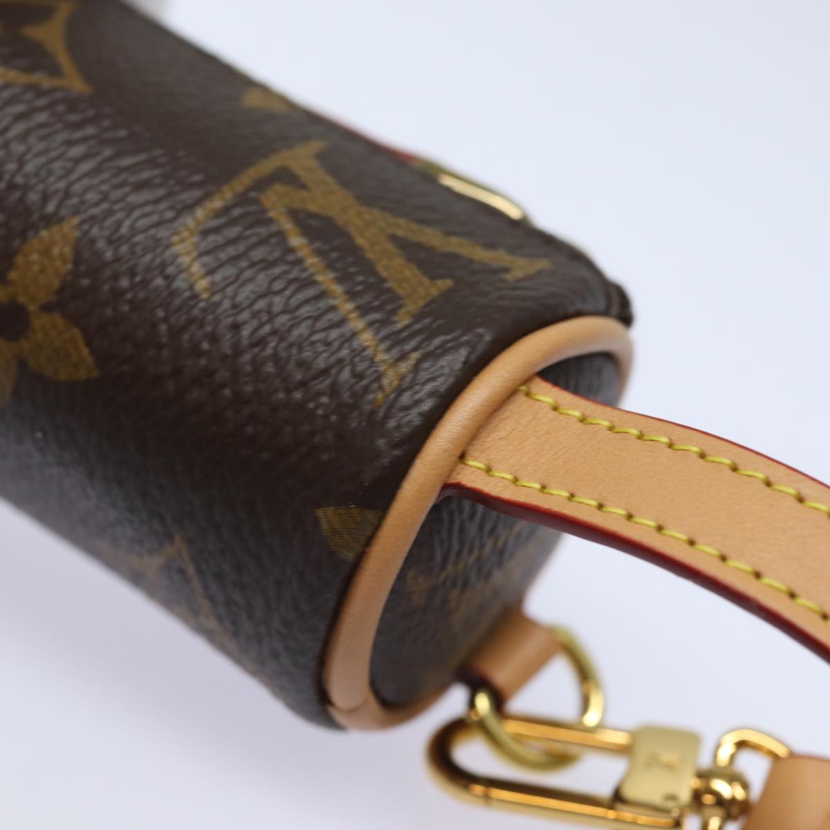 LOUIS VUITTON Monogram Micro Papillon Charm M00354 LV 84298SA