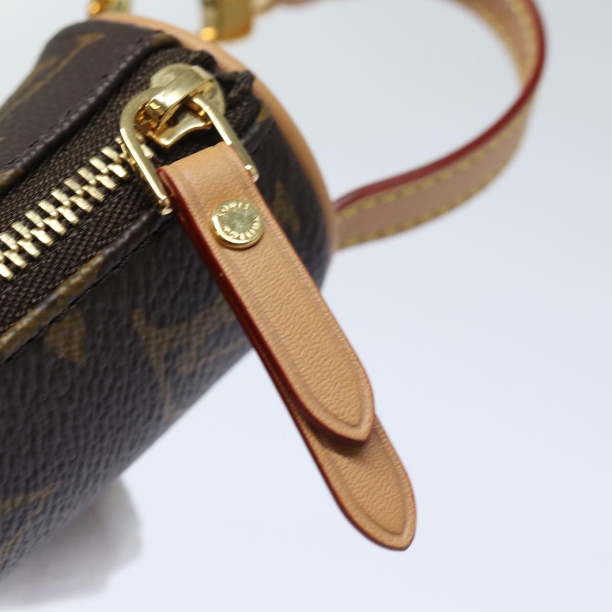 LOUIS VUITTON Monogram Micro Papillon Charm M00354 LV 84298SA