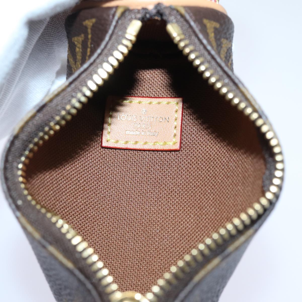 LOUIS VUITTON Monogram Micro Papillon Charm M00354 LV 84298SA