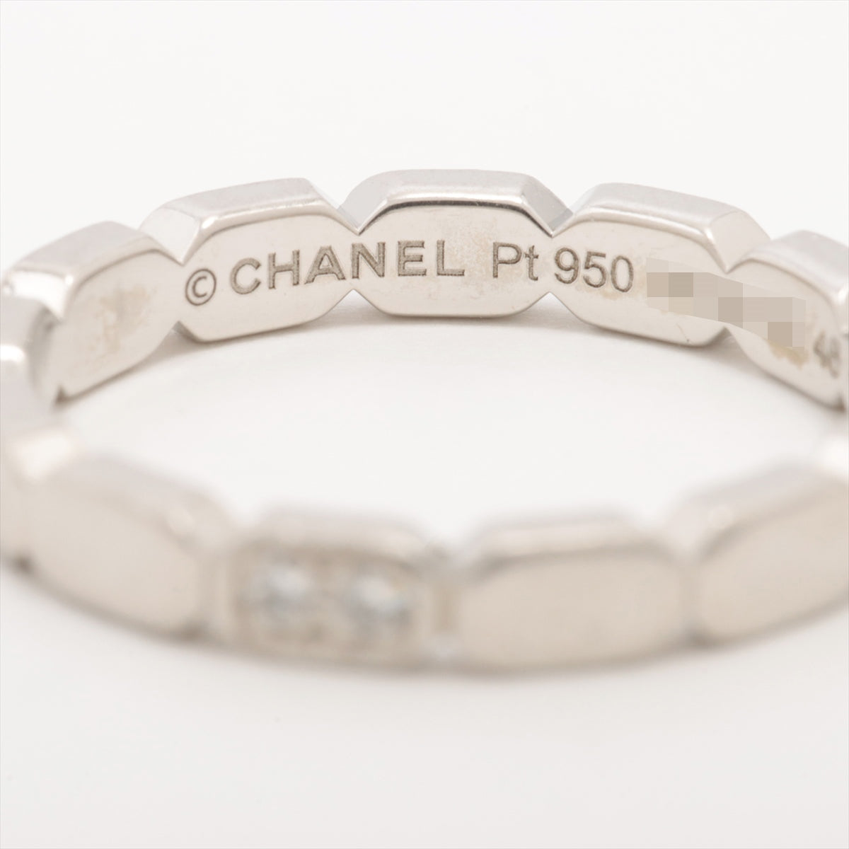 Chanel PREMIER PROMES WEDDING DIARING RING Pt950 3.2g