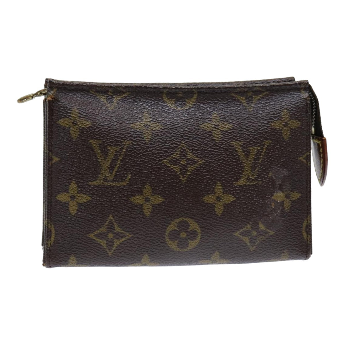 LOUIS VUITTON Monogram Poche Toilette 15 Pouch M47546 LV 84303