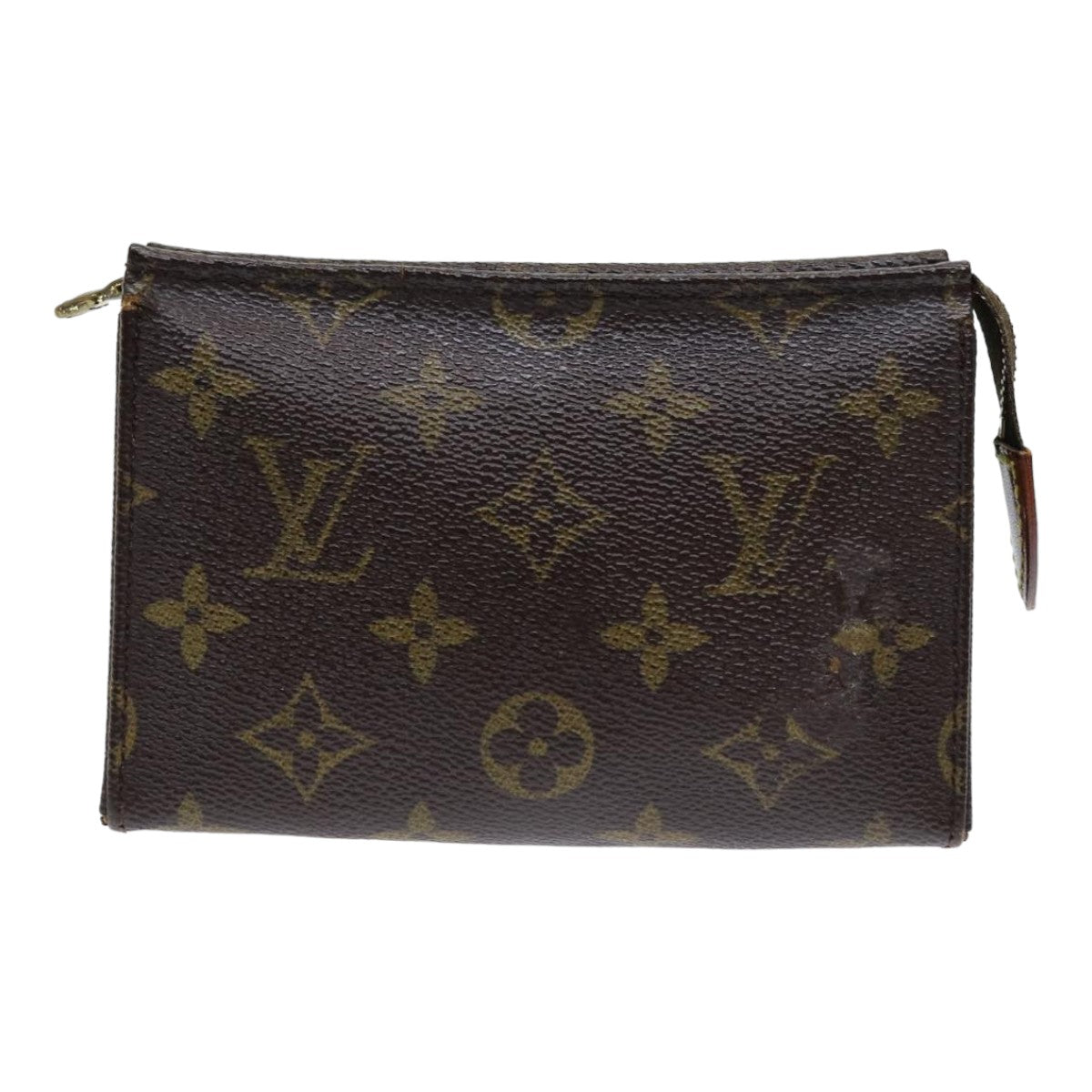 LOUIS VUITTON Monogram Poche Toilette 15 Pouch M47546 LV 84303
