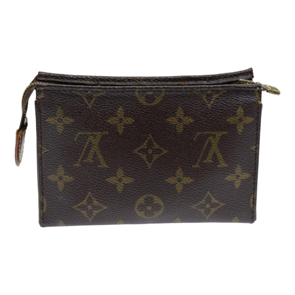 LOUIS VUITTON Monogram Poche Toilette 15 Pouch M47546 LV 84303