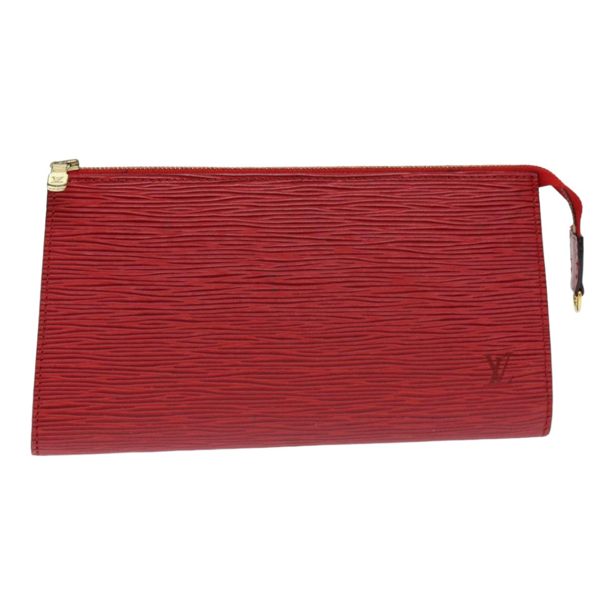 LOUIS VUITTON Epi Pochette Accessoires Accessory Pouch Red M52987 LV 84307