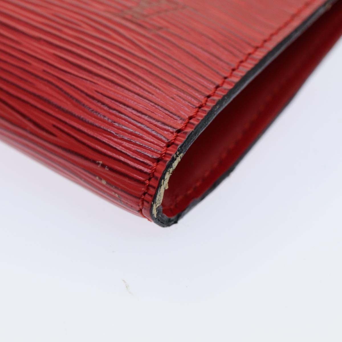 LOUIS VUITTON Epi Pochette Accessoires Accessory Pouch Red M52987 LV 84307