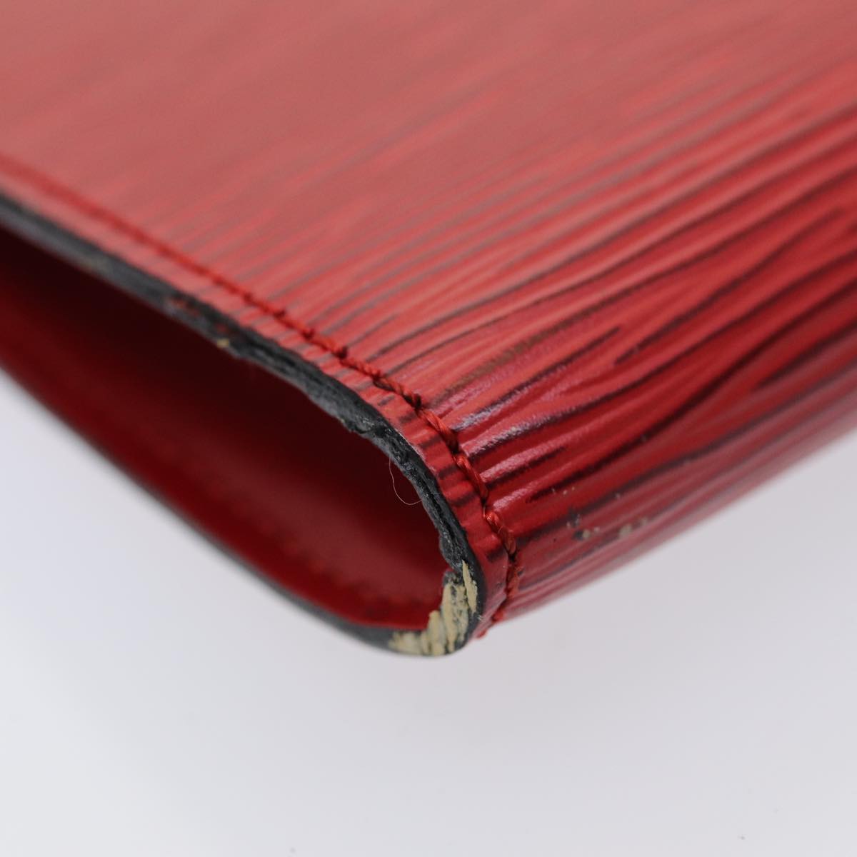 LOUIS VUITTON Epi Pochette Accessoires Accessory Pouch Red M52987 LV 84307