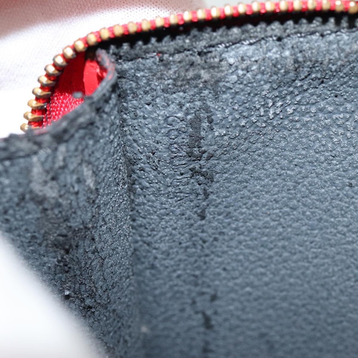 LOUIS VUITTON Epi Pochette Accessoires Accessory Pouch Red M52987 LV 84307