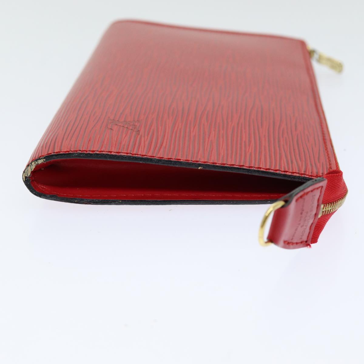 LOUIS VUITTON Epi Pochette Accessoires Accessory Pouch Red M52987 LV 84307