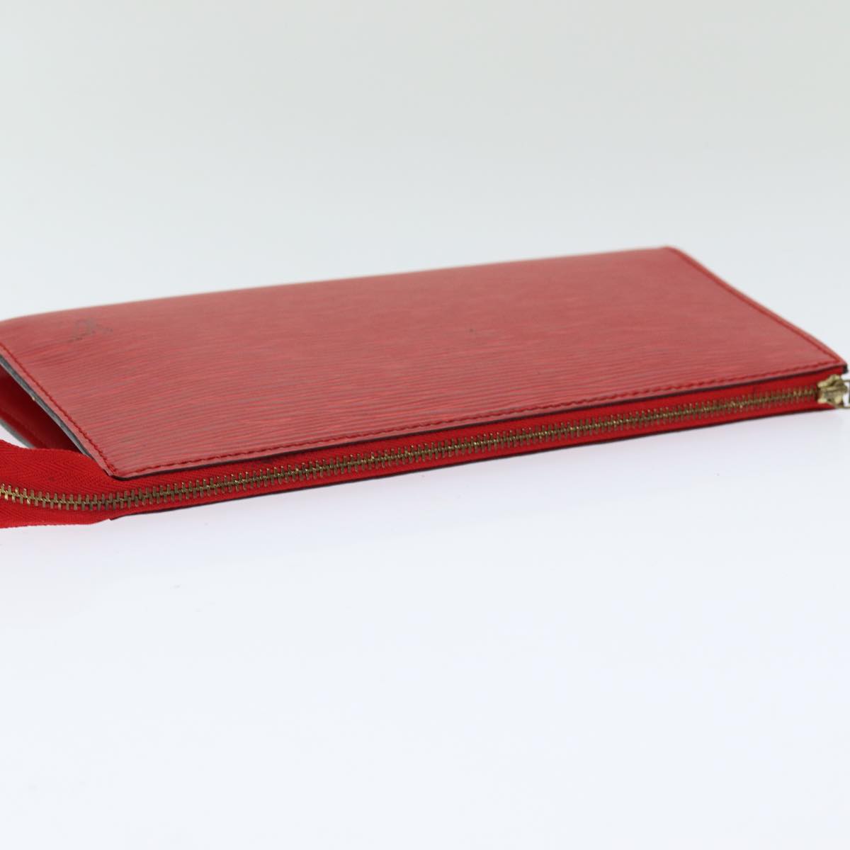 LOUIS VUITTON Epi Pochette Accessoires Accessory Pouch Red M52987 LV 84307