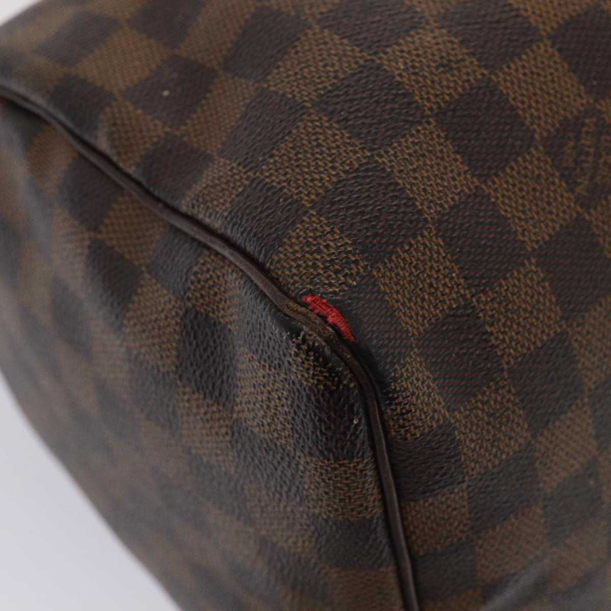 LOUIS VUITTON Damier Ebene Speedy 30 Hand Bag N41364 LV 84324