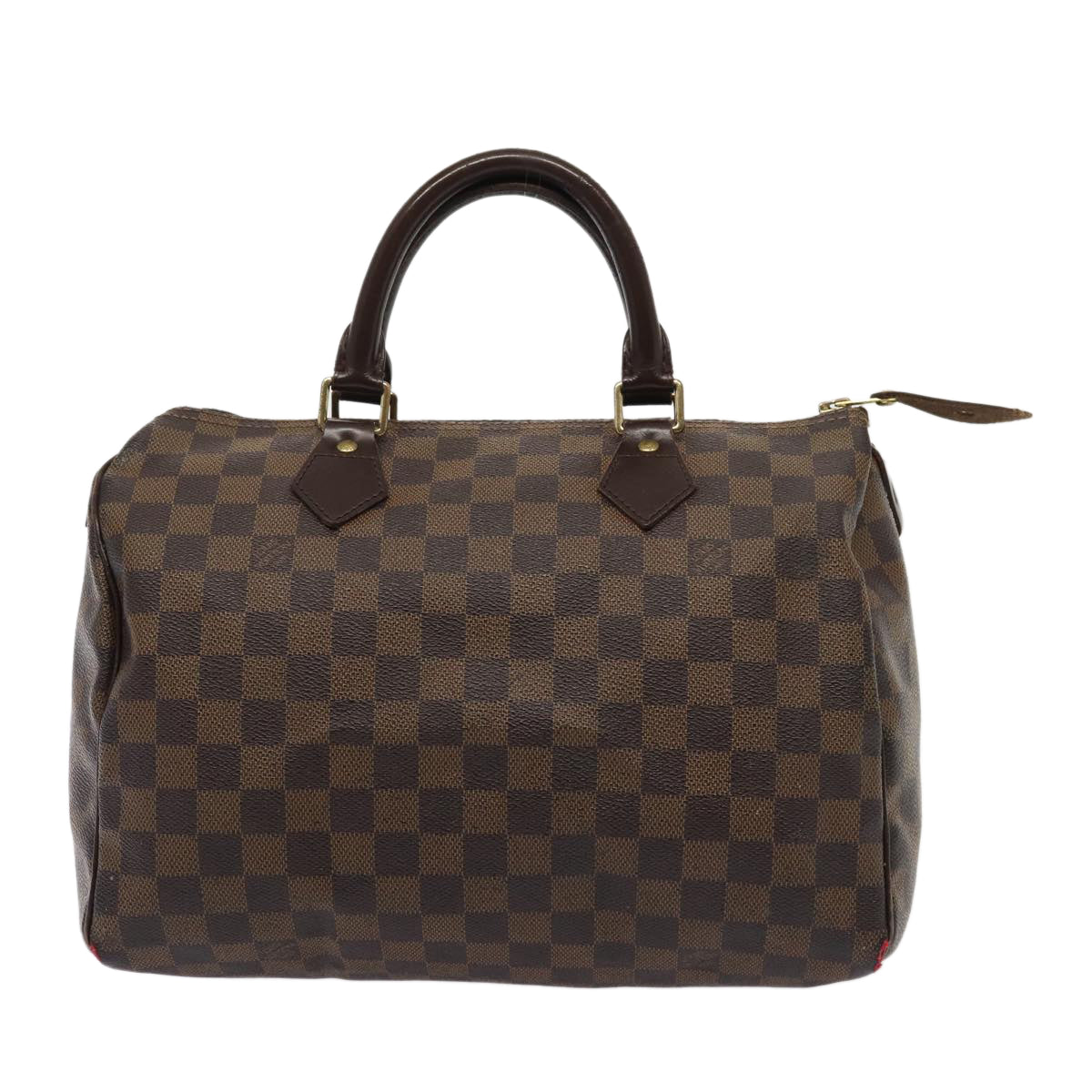 LOUIS VUITTON Damier Ebene Speedy 30 Hand Bag N41364 LV 84324
