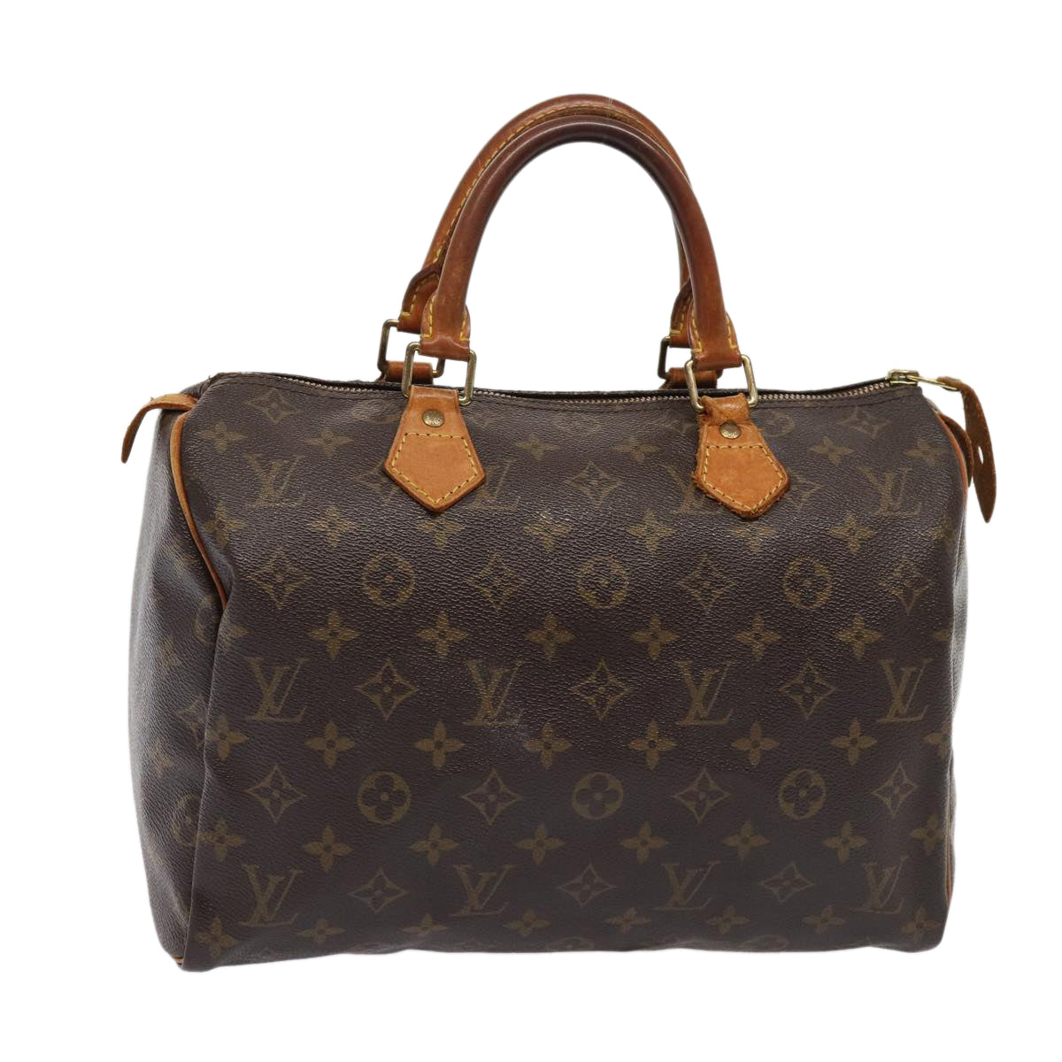 LOUIS VUITTON Monogram Speedy 30 Hand Bag M41526 LV 84328